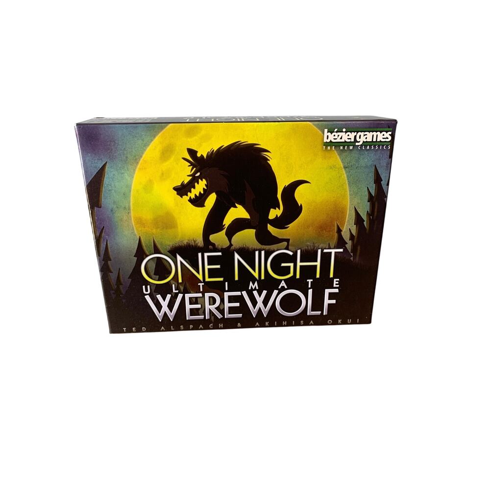 One Night Ultimate Werewolf Card Game Bezier Games COMPLETE